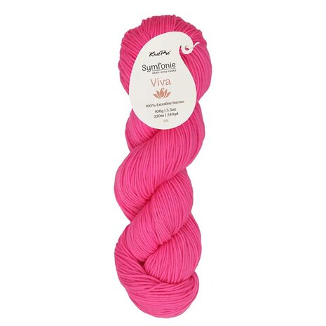 Symfonie Viva solid 1066 Ka-Pow Pink