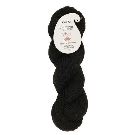 Symfonie Viva solid 1069 Jet Black