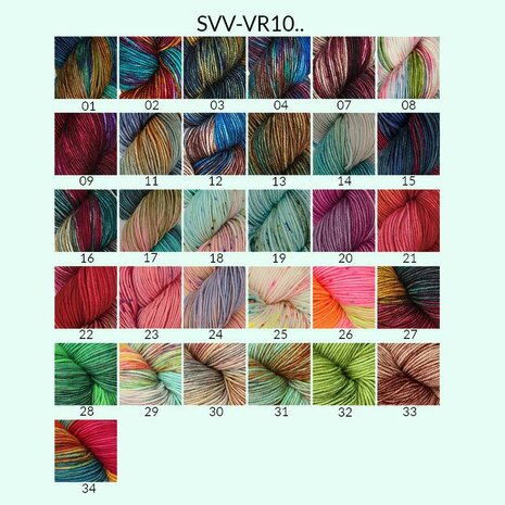 Symfonie Viva variegated 1022 Rhubarb