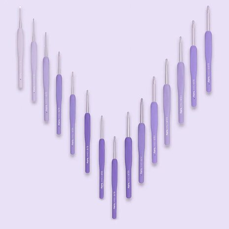 Tulip Etimo Murasaki haaknaald softgrip 3.75 mm