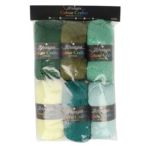 Scheepjes Colour Crafter colour pack 6x50g The Veluwe