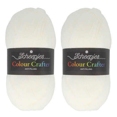 Scheepjes Colour Crafter Solid Pack 2x150g  Weert