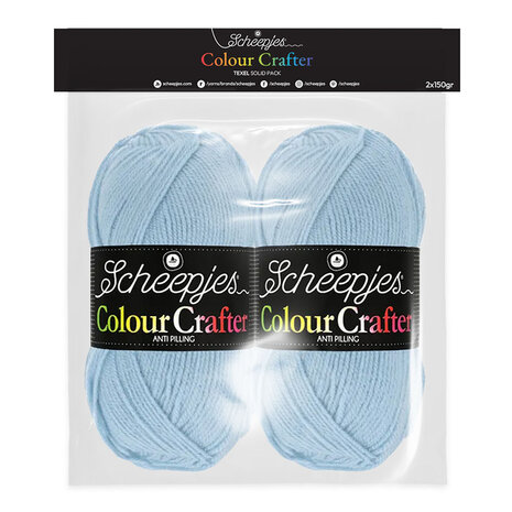 Scheepjes Colour Crafter Solid Pack 2x150g Texel