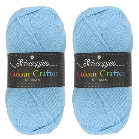 Scheepjes Colour Crafter Solid Pack 2x150g Texel