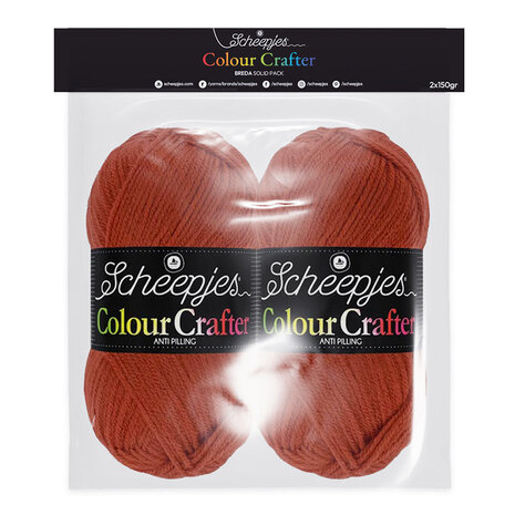 Scheepjes Colour Crafter Solid Pack 2x150g Breda