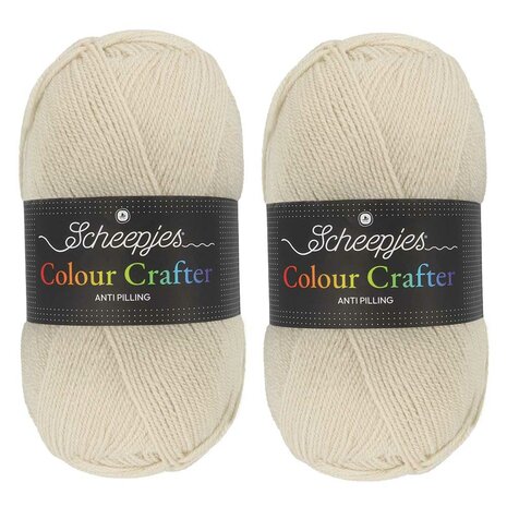Scheepjes Colour Crafter Solid Pack 2x150g Zandvoort