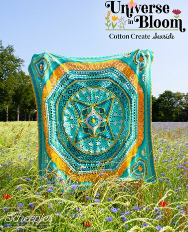 Seaside kit Cotton Create Scheepjes CAL2025 Universe in Bloom