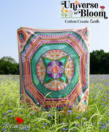Earth kit Cotton Create Scheepjes CAL2025 Universe in Bloom