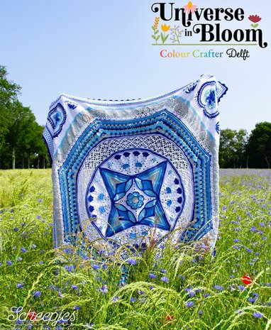 Delft kit Colour Crafter Scheepjes CAL2025 Universe in Bloom