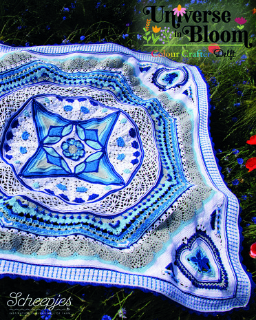 Delft kit Colour Crafter Scheepjes CAL2025 Universe in Bloom