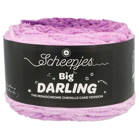 Scheepjes Big Darling Monochrome Cake 422 Eggplant