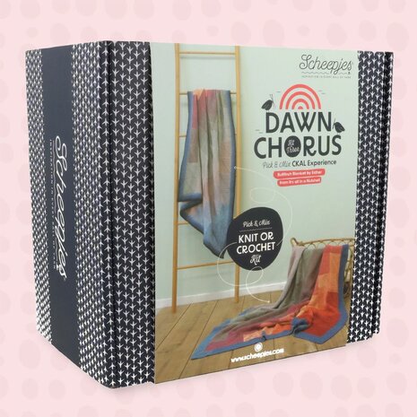 Scheepjes CKAL Bullfinch Blanket kit  geschikt om te breien en te haken