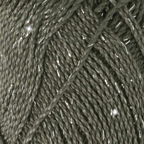 Scheepjes Catona Shine - 242-S Metal Grey - Silver