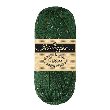 Scheepjes Catona Shine -Scheepjes - 525-R Fir - Rainbow