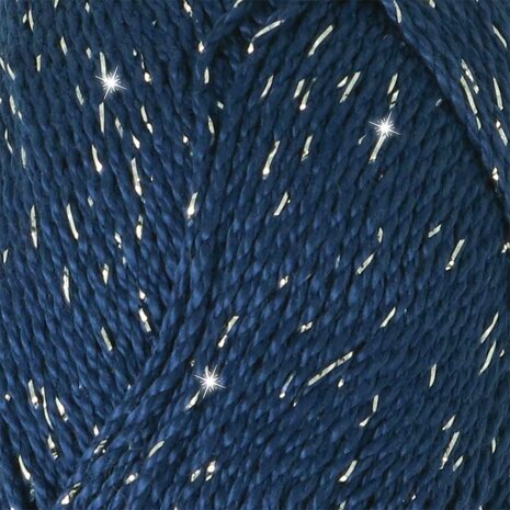 Scheepjes Catona Shine -Scheepjes - 527-S Midnight - Silver