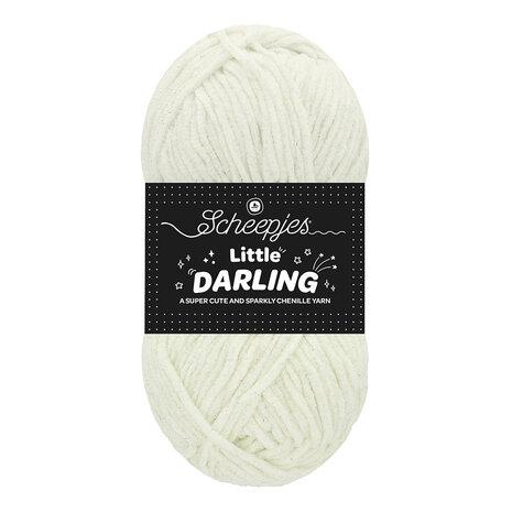 Scheepjes Little Darling Sparkle -401S Ice Bear Sparkle