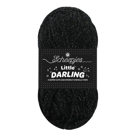 Scheepjes Little Darling Sparkle - 410S Panda Sparkle