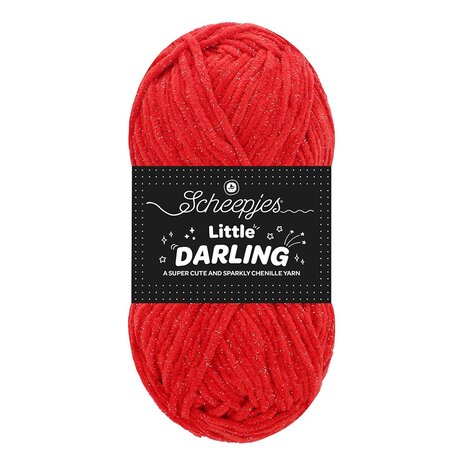 Scheepjes Little Darling Sparkle - 427S Cherry Sparkle