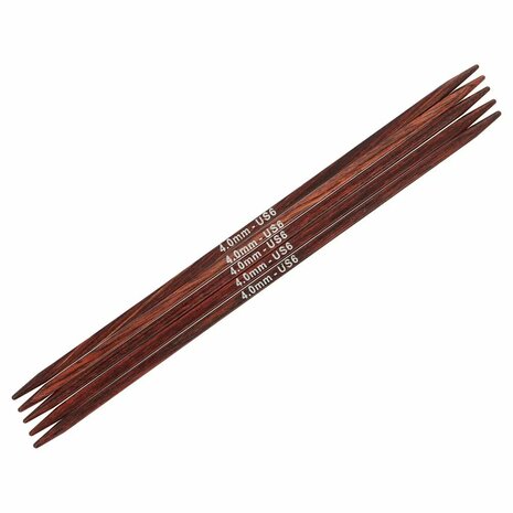 KnitPro Cubics sokkennaaldenset 15cm 2.00-4.00mm 9 maten van 5 stuks