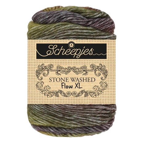 Scheepjes Stone Washed Flow XL 1x65g - 09 Cocoon