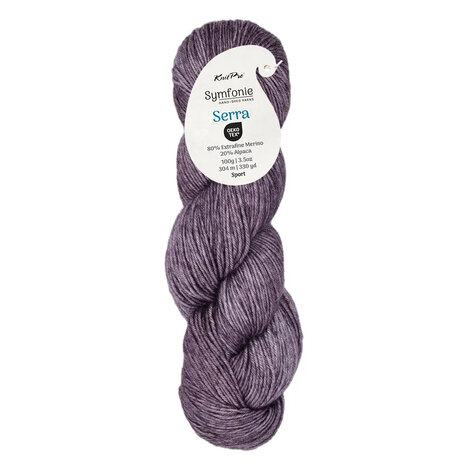 Symfonie Serra Solid 1x100g - SS5007 Dusky Plum