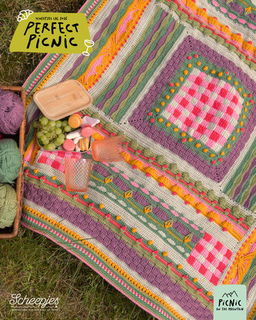Scheepjes Picnic CAL2026 kit  - Mountain -  Colour Crafter + gratis Perfect Picnic tote bag