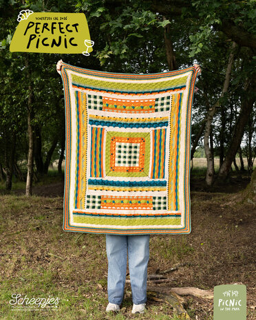 Scheepjes Picnic CAL2026 kit  - Park -  Cotton Create DK + gratis Perfect Picnic tote bag