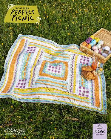 Scheepjes Picnic CAL2026 kit  - Dawn -  Cotton Create DK + gratis Perfect Picnic tote bag