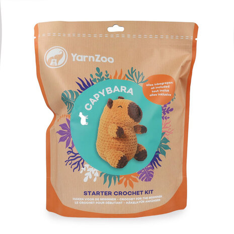 YarnZoo Haak Starterspakket - Capybara