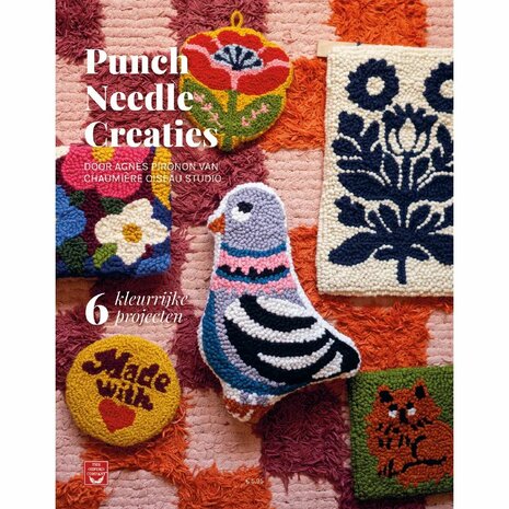 Punch Needle Creaties NL met zes eigentijdse projecten