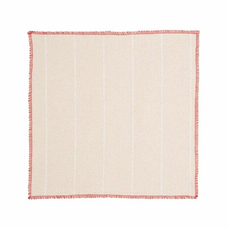 Oxford Punch stof monnikendoek vierkant 38x38cm