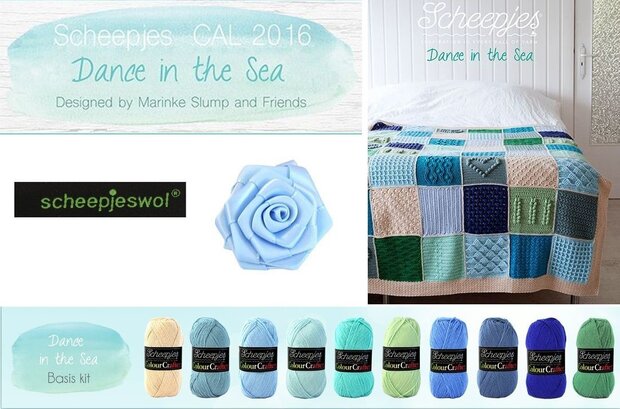 Dance in the Sea Scheepjes Cal 2016 Colour Crafter origineel 