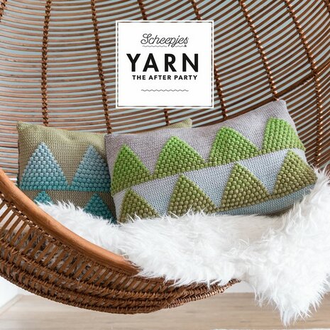 Scheepjes YARN The After Party  twee stijlvolle kussens - Esme Crick + gratis patroon