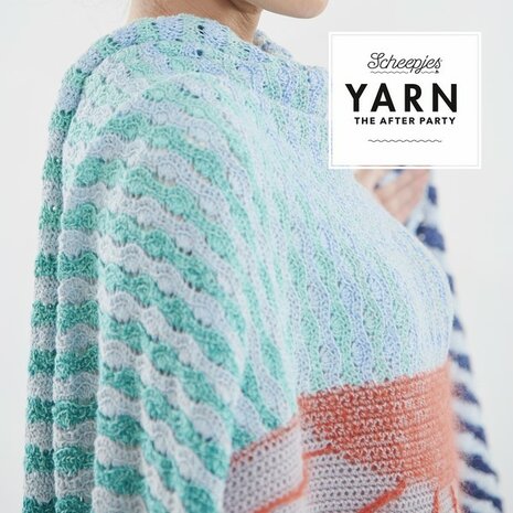 Alto Mare Wrap Yarn After Party 30 compleet pakket van Scheepjes Whirl, Whirlette en Mohair Rhythm plus gratis patroon.