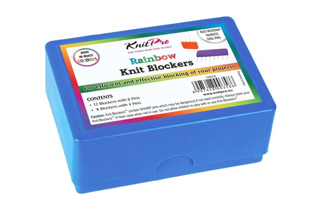 KnitPro Knit Blockers 20 stuks regenboog kleuren 