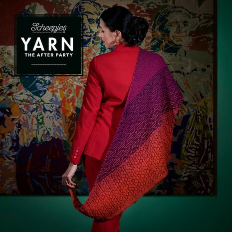 Eastern Sunset Shawl YARN The After Party No.52