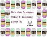 Cotton-8-Sunkissed-wit-mintgroen-violet-pakket-180