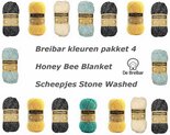 Honingbij-zeshoek-deken-Breibar-kleuren-pakket-4-Scheepjes-Stone-Washed-met-gratis-patroon