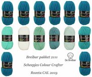 Breibar Pakket 2111 Scheepjes Colour Crafter voor Rozeta CAL 2019 - direct leverbaar . Breibar Pakket 2111 Scheepjes Colour Crafter voor Rozeta CAL 2019 - direct leverbaar .