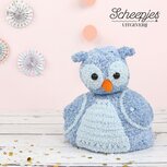Urley de uil pop-up: Compleet pakket, inhoud: benodigde garen, veiligheidsoogjes, vilt en 200 gram vulling Urley de uil pop-up: Compleet pakket, inhoud: benodigde garen, veiligheidsoogjes, vilt en 200 gram vulling