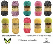 Breibar deken haakpakket 1642 van Scheepjes Stone Washed - alternatief kleuren pakket voor de d’Histoire Naturelle cal 2020 Breibar deken haakpakket 1642 van Scheepjes Stone Washed - alternatief kleuren pakket voor de d’Histoire Naturelle cal 2020