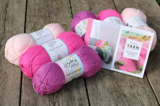 Sugar Pop Throw deken van Baby Bee Sweat Delight. Breibar kleuren pakket 134 met gratis patroon Sugar Pop Throw deken van Baby Bee Sweat Delight. Breibar kleuren pakket 134 met gratis patroon