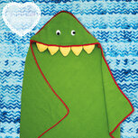 Toothy Hooded Blanket van Scheepjes Chunky Monkey compleet breigaren pakket + gratis patroon Toothy Hooded Blanket van Scheepjes Chunky Monkey compleet breigaren pakket + gratis patroon