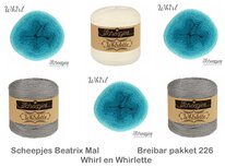 Beatrix Blanket Scheepjes MAL - Breibar 226 kleuren pakket van Scheepjes Whirl en Whirlette Beatrix Blanket Scheepjes MAL - Breibar 226 kleuren pakket van Scheepjes Whirl en Whirlette