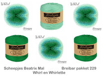 Beatrix Blanket Scheepjes MAL - Breibar 229 kleuren pakket van Scheepjes Whirl en Whirlette Beatrix Blanket Scheepjes MAL - Breibar 229 kleuren pakket van Scheepjes Whirl en Whirlette