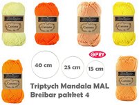 Scheepjes Triptych Mandala MAL - Breibar pakket 4 - compleet met garen en originele ringen 15, 25 en 40 cm Scheepjes Triptych Mandala MAL - Breibar pakket 4 - compleet met garen en originele ringen 15, 25 en 40 cm