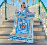 Down by the Sea Blanket - Brighton Beach Scheepjes Colour Crafter garen pakket Down by the Sea Blanket - Brighton Beach Scheepjes Colour Crafter garen pakket
