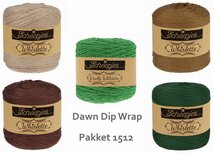 Dawn Dip Wrap van Scheepjes Whirlette en Wooly Whirlette Breibar Pakket 1512 - door Jellina Verhoeff Dawn Dip Wrap van Scheepjes Whirlette en Wooly Whirlette Breibar Pakket 1512 - door Jellina Verhoeff