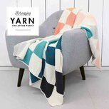Tunisian Tiles Blanket Daybreak van Scheepjes Softfun garenpakket met gratis patroon Tunisian Tiles Blanket Daybreak van Scheepjes Softfun garenpakket met gratis patroon