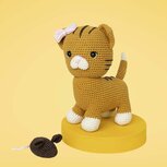 Scheepjes Amigurumikit Kat & Muis haken van Scheepjes Softfun en Catona + patroon Scheepjes Amigurumikit Kat & Muis haken van Scheepjes Softfun en Catona + patroon